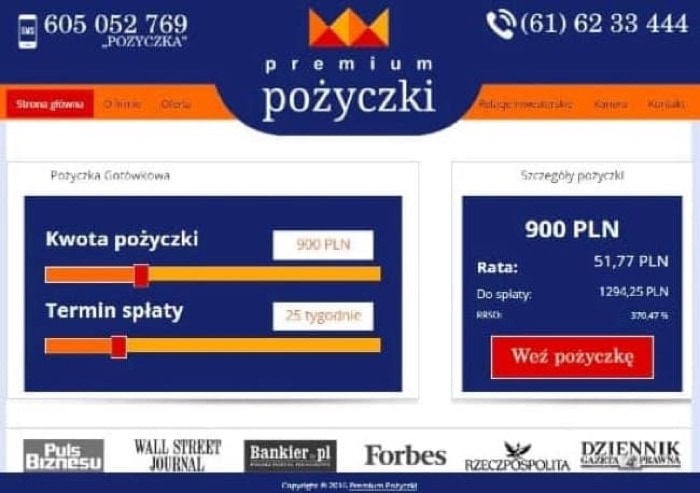 Premium Pożyczki - Pożyczki do 10 000 zł.