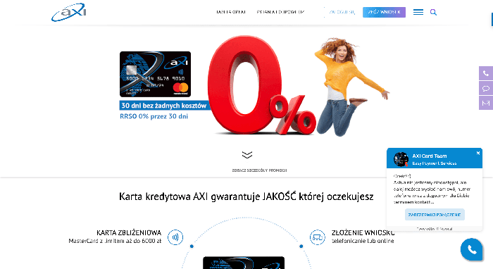 Axi - Pożyczka do 5 000 zł