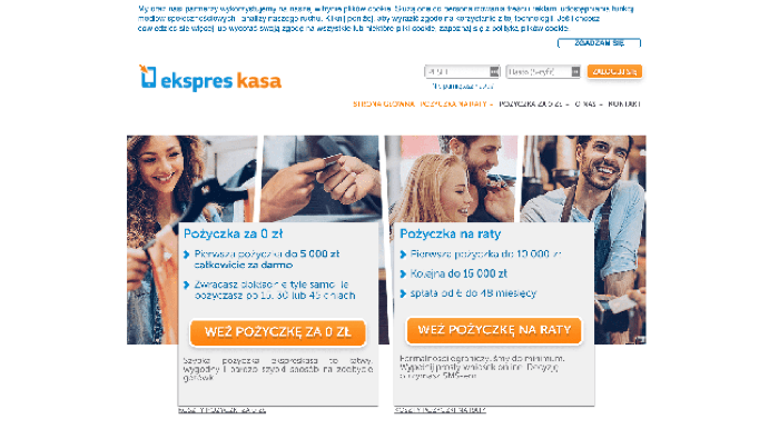 Ekspres Kasa - pożyczki do 10 000 zł.