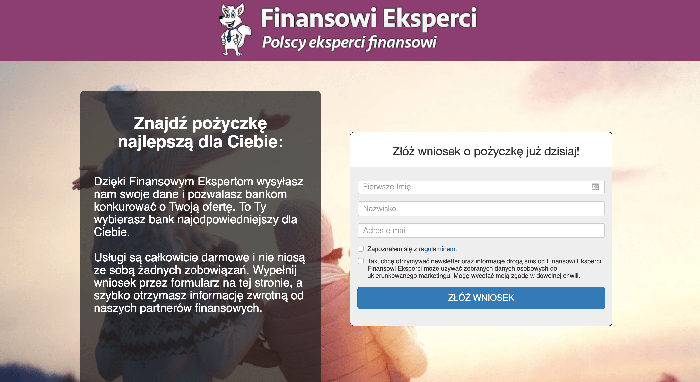Finansowi Eksperci - Pożyczki do 50 000 zł.