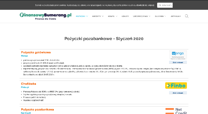 FinansowyBumerang doświadczenia i dyskusja