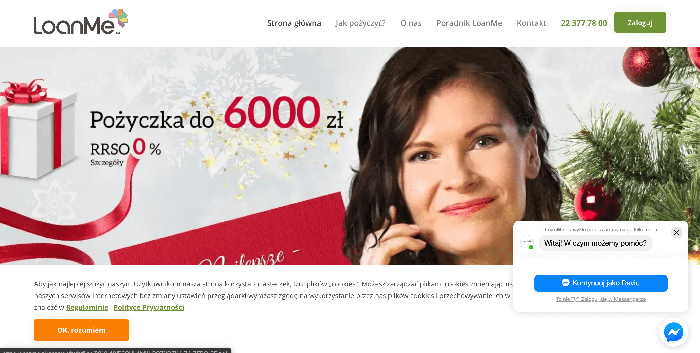 LoanMe - pożyczki do 6 000 zł.