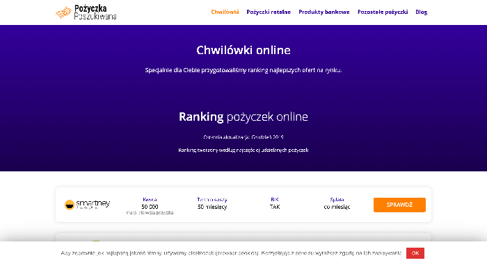 PożyczkaPoszukiwana - Pożyczki do 5 000 zł.