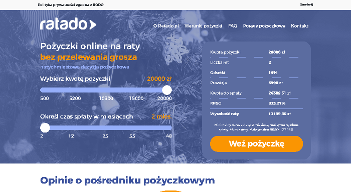 Ratado doświadczenia i dyskusja