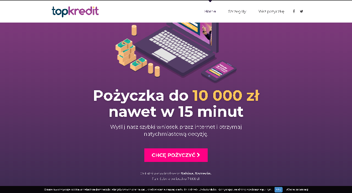 TopKredit - Pożyczki do 10 000 zł.