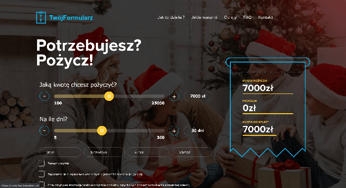 Twój - formularz doświadczenia i dyskusja