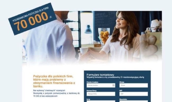 Bizneskasa - Pożyczka do 70 000 zł