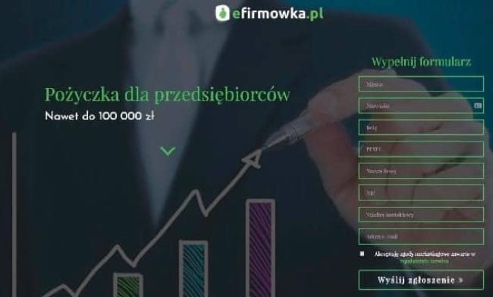 eFirmowka - ożyczka dla przedsiębiorców