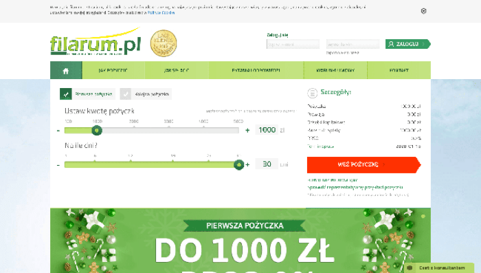 Filarum - szybka pożyczka do 5 000 zł