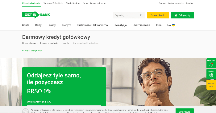 Getin Bank Kredyt do 200 000 zł