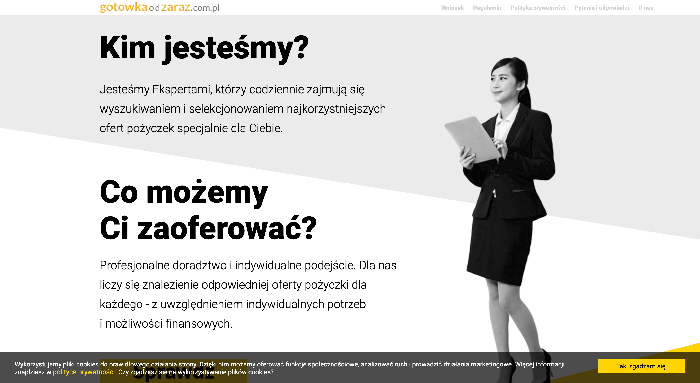 Gotówkaodzaraz - Pożyczki do 19 000 zł.