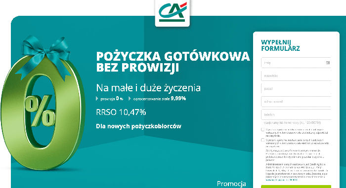 Kredyt Prostoliczony - Crédit Agricole doświadczenia i dyskusja