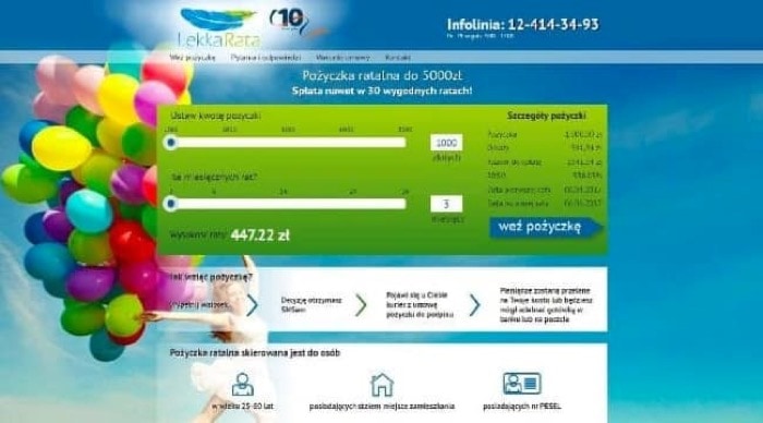 Lekka Rata - pożyczki do 5 000 zł.
