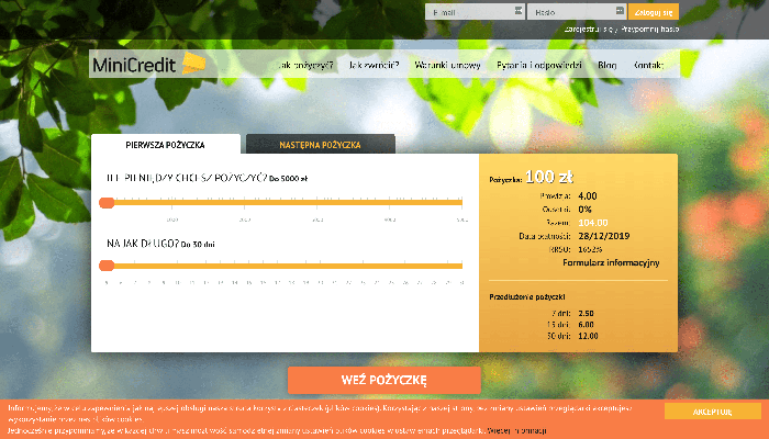 MiniCredit - pożyczki do 5 000 zł.