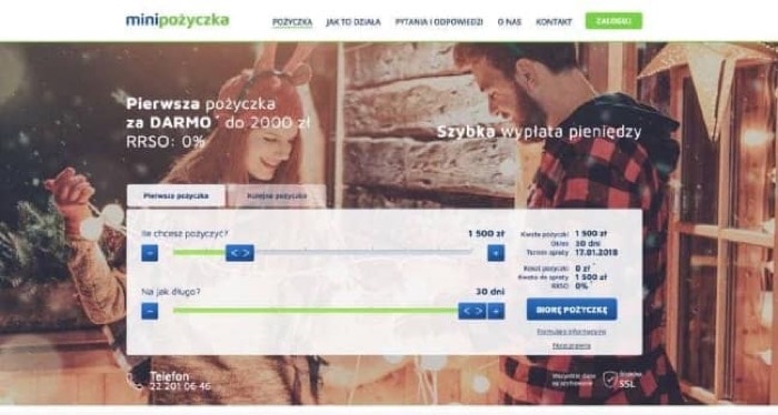 Minipożyczka - Pożyczka do 5 000 zł