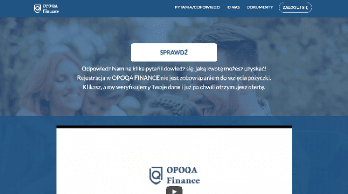 OPOQA Finance - Pożyczka do 6 000 zł
