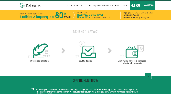 Ratkomat pożyczki online do 1 100 PLN