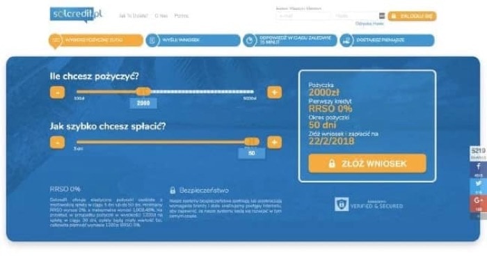 Solcredit doświadczenia i dyskusja