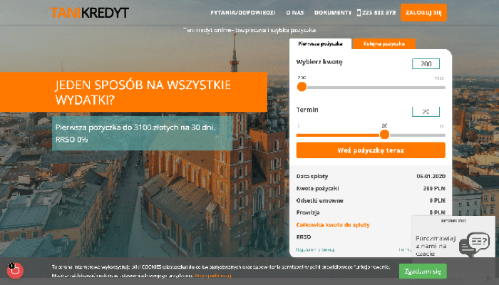 Tani Kredyt doświadczenia i dyskusja