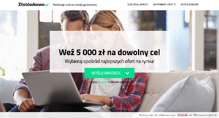 Złotówkowko - Pożyczki do 5 000 zł.