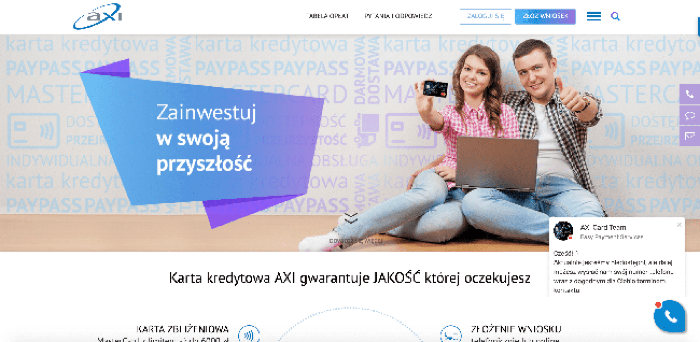 Axi – strona wniosku