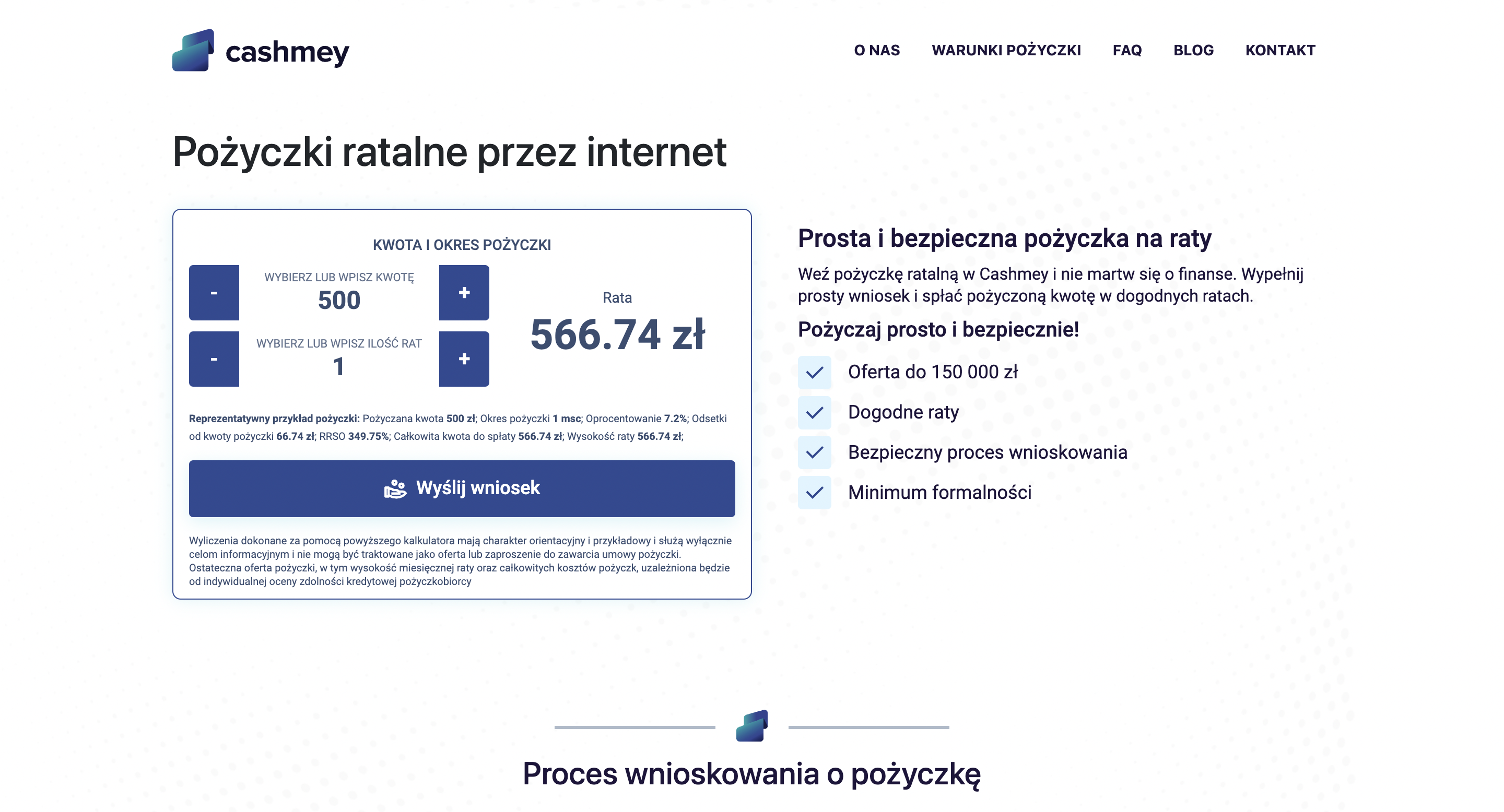 Cashmey pozyczki do 150 000 PLN