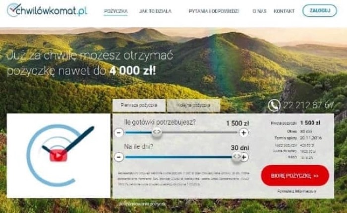 Chwilowkomat doświadczenia i dyskusja