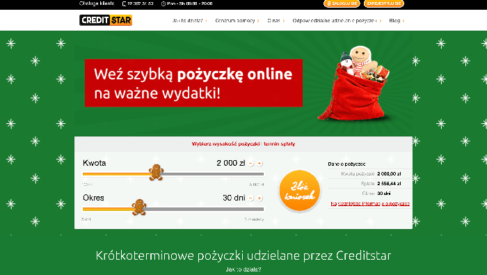 Zrzut ekranu Creditstar