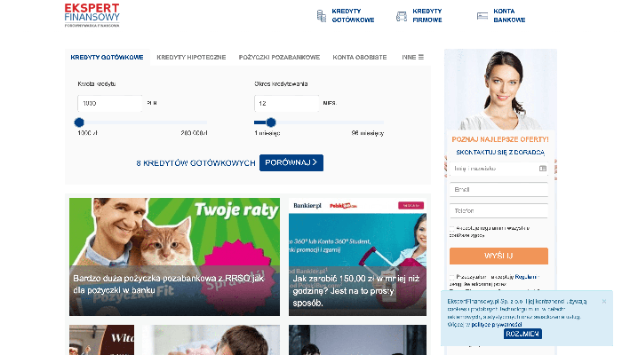 Zrzut ekranu Ekspert Finansowy
