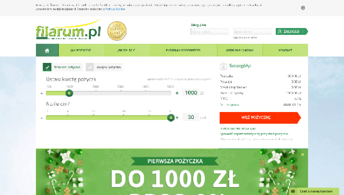 Zrzut ekranu Filarum