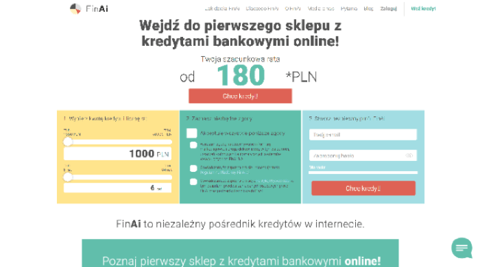 FinAi – strona wniosku