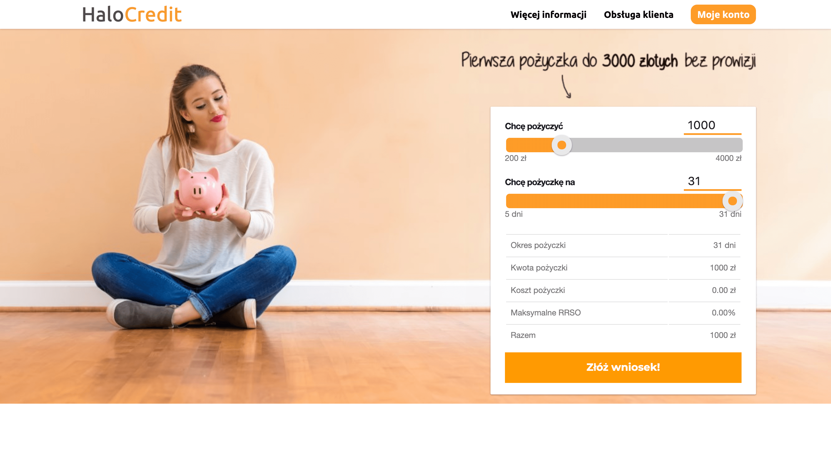 HaloCredit - Pożyczki do 4 000 zł.