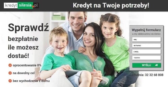 Zrzut ekranu Kredyt Silesia