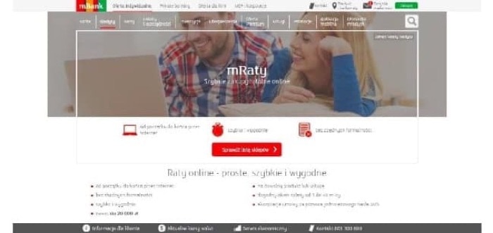 mRaty – Raty online do 20 000 zł