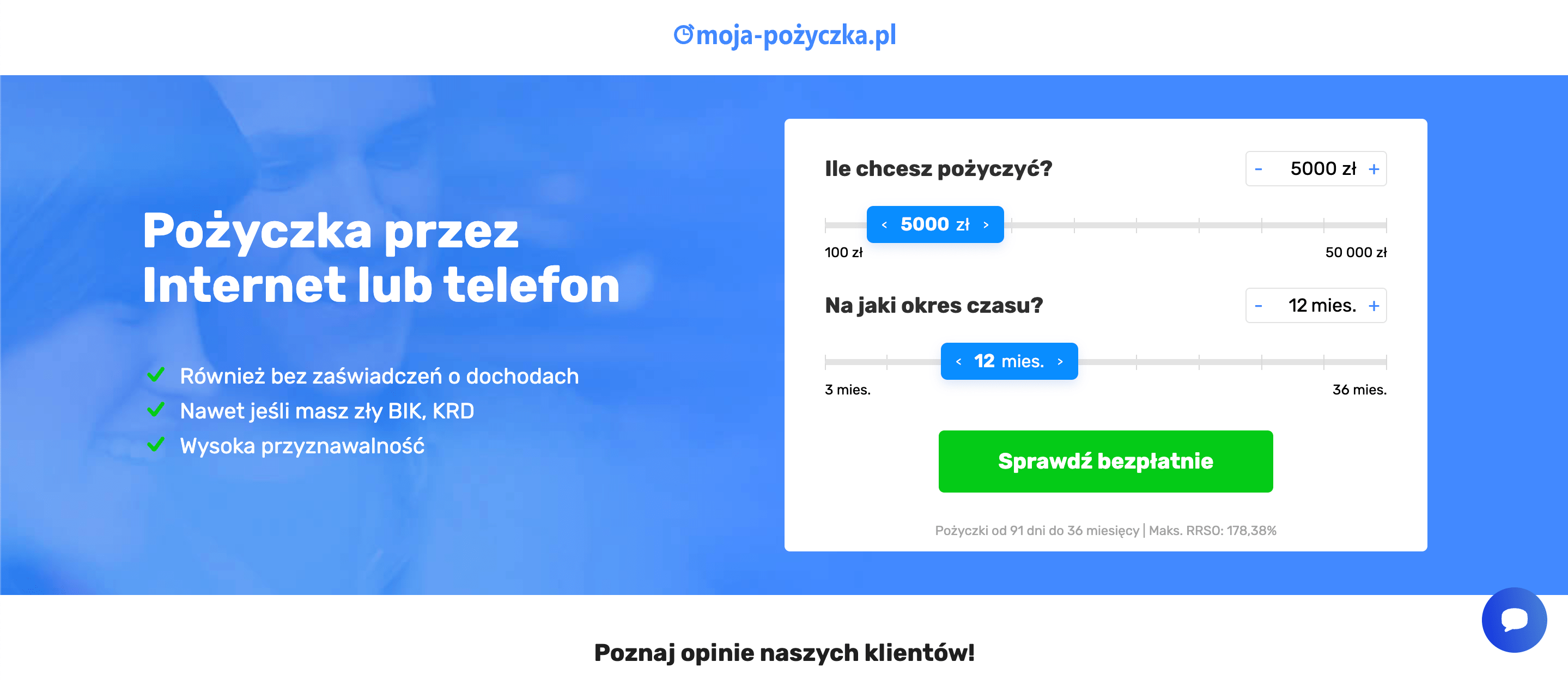 Moja-Pozyczka - Pożyczki do 50 000 zł.