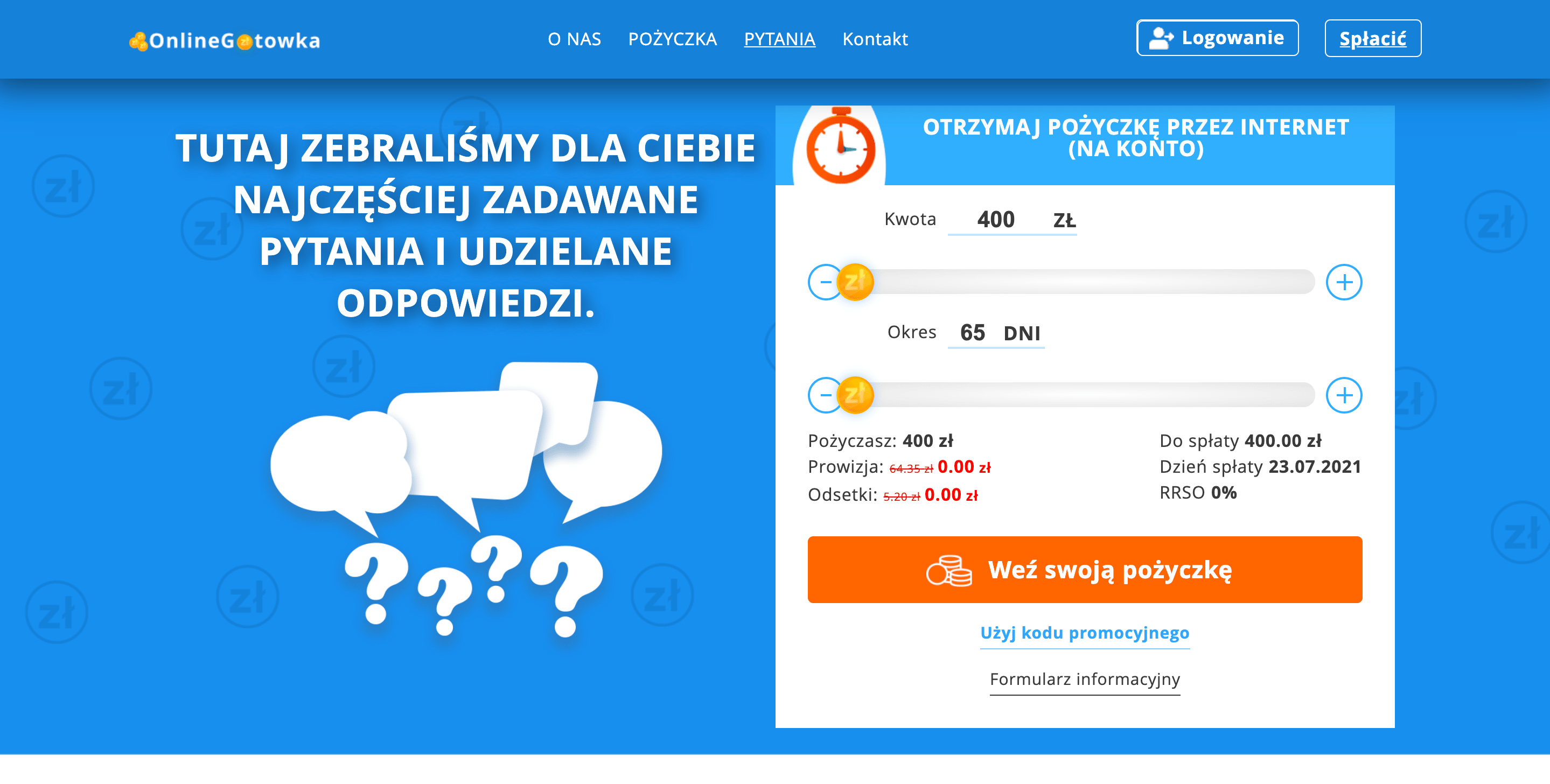 OnlineGotowka doświadczenia i dyskusja