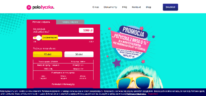 Zrzut ekranu POLOzyczka