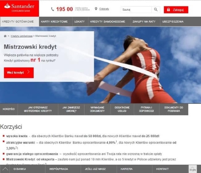 Santander kredyt doświadczenia i dyskusja