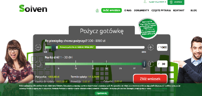 Solven – strona wniosku