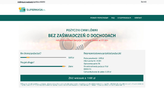 Zrzut ekranu SuperKasa