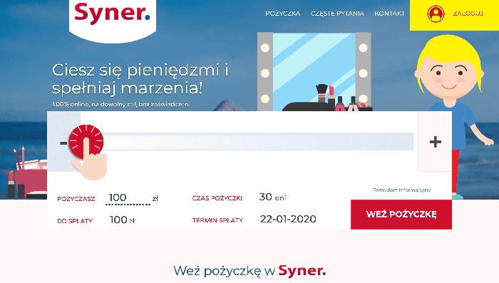 Zrzut ekranu Syner